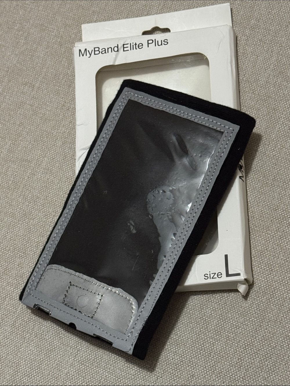 New with Box-MyBand Elite Plus-Phone Case-Sz L-Black-IPhone Plus or Galaxy Note